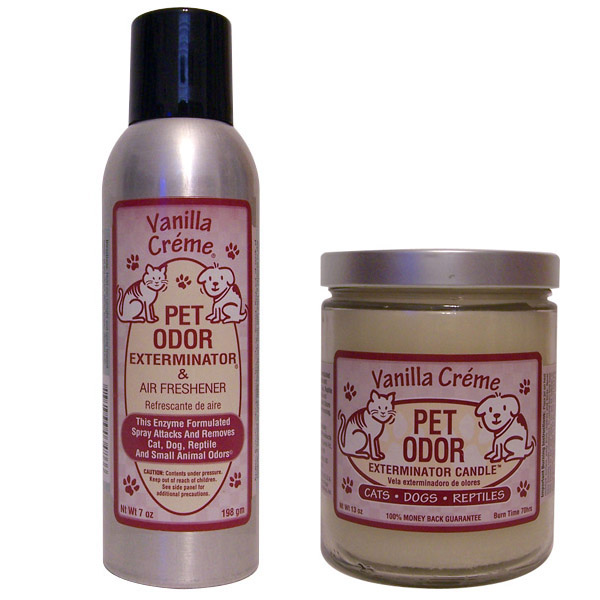 Pet Odor Exterminator Combonation Package - Vanilla Creme